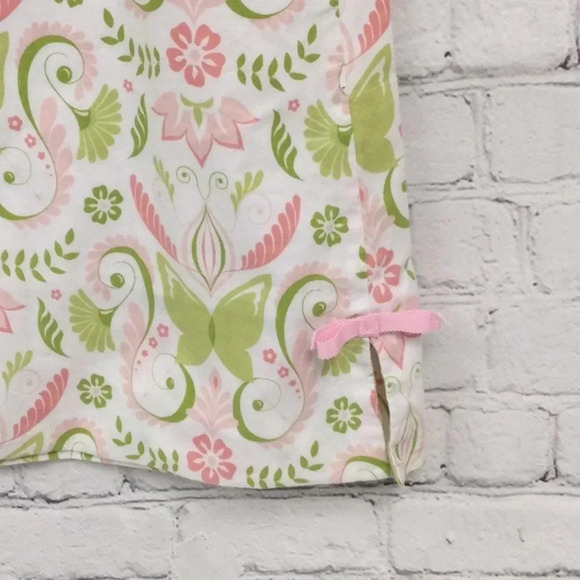 Casey Gray Floral Dress White Butterly size 7 - Picture 3 of 6